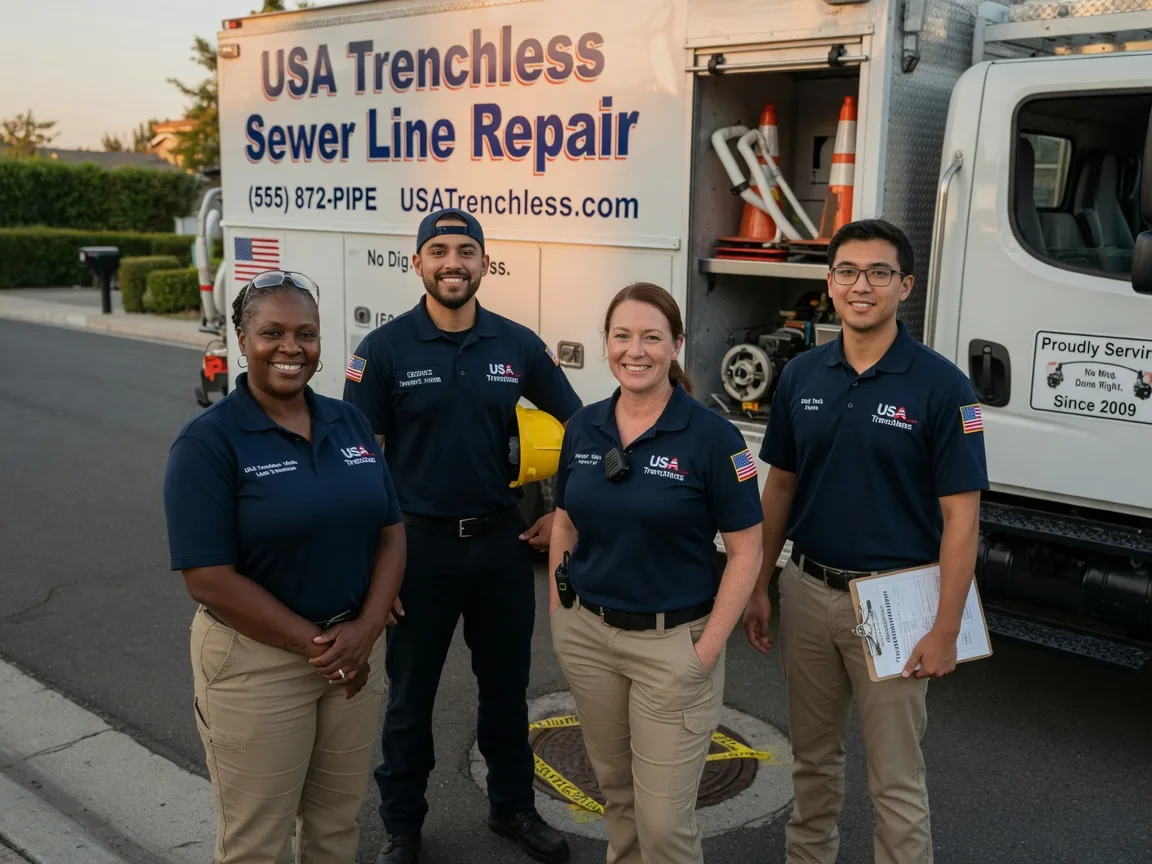 Sewer Line Repair company in Canyon Dam, CA